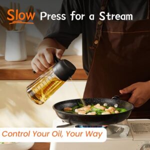 16oz/470ml Glass Olive Oil Sprayer for Cooking - Image 3