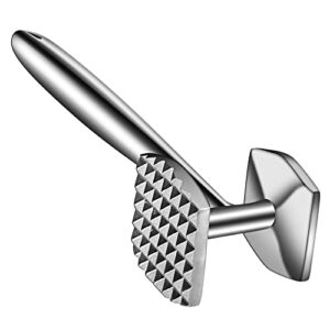 Alternative view of Meat Tenderizer Hammer with Comfortable-Grip Handle, Dual-side Mallet for Kitchen