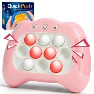 Fast Push Machine Light Up Fidget Toys for Kids Adults, Handheld Game for Kids 3-12