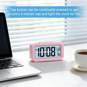 Digital Alarm Clock for Bedroom, Desk Clock Battery Operated, Digital Clock - Image 3