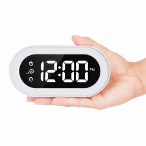 LED Digital Alarm Clock with Snooze for Bedrooms - Image 3